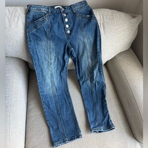 Classic Blue Straight Leg Women's Jeans